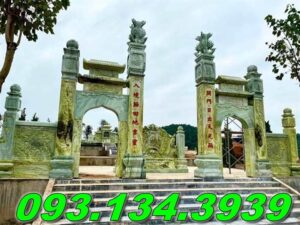 Mẫu cổng đá lăng mộ đẹp^2025